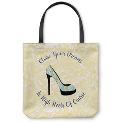High Heels Canvas Tote Bag - Small - 13"x13"