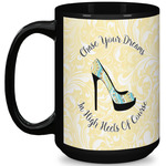 High Heels 15 Oz Coffee Mug - Black