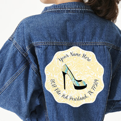 High Heels Twill Iron On Patch - Custom Shape - 3XL