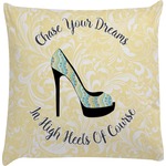 High Heels Decorative Pillow Case