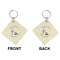 High Heels Diamond Keychain (Front + Back)