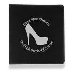 High Heels Leather Binder - 1" - Black