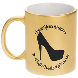 High Heels Metallic Mug