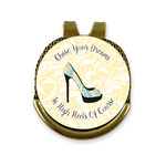 High Heels Golf Ball Marker - Hat Clip - Gold