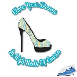 High Heels Graphic Iron On Transfer - Up to 4.5"x4.5"