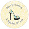 High Heels Icing Circle - Medium - Single