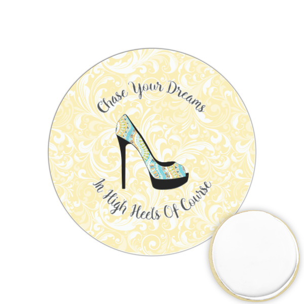 Custom High Heels Printed Cookie Topper - 1.25"