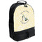 High Heels Large Backpack - Black - Angled View