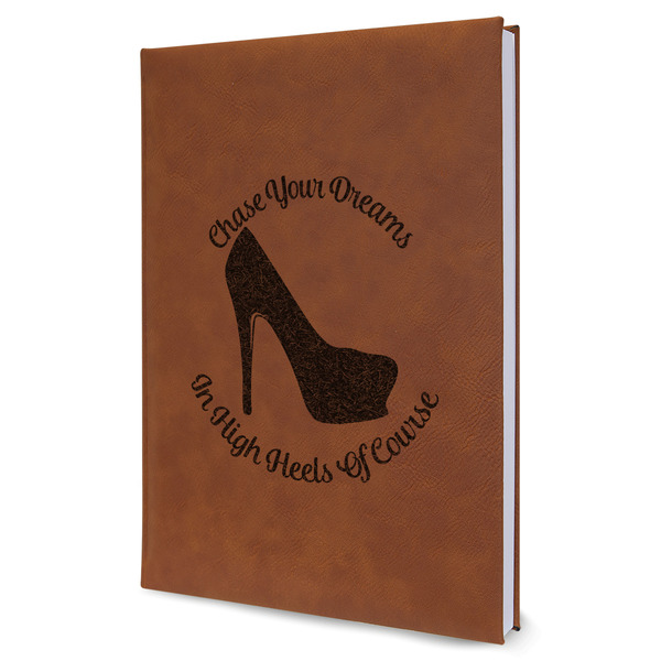 Custom High Heels Leather Sketchbook - Large - Double Sided