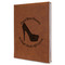 High Heels Leather Sketchbook - Large - Single Sided - Angled View