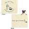 High Heels Microfleece Dog Blanket - Large- Front & Back