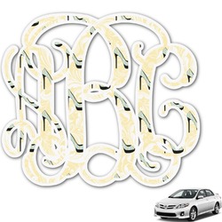 High Heels Monogram Car Decal