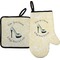 High Heels Neoprene Oven Mitt and Pot Holder Set