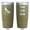 High Heels Olive Polar Camel Tumbler - 20oz - Double Sided - Approval