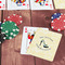 High Heels On Table with Poker Chips