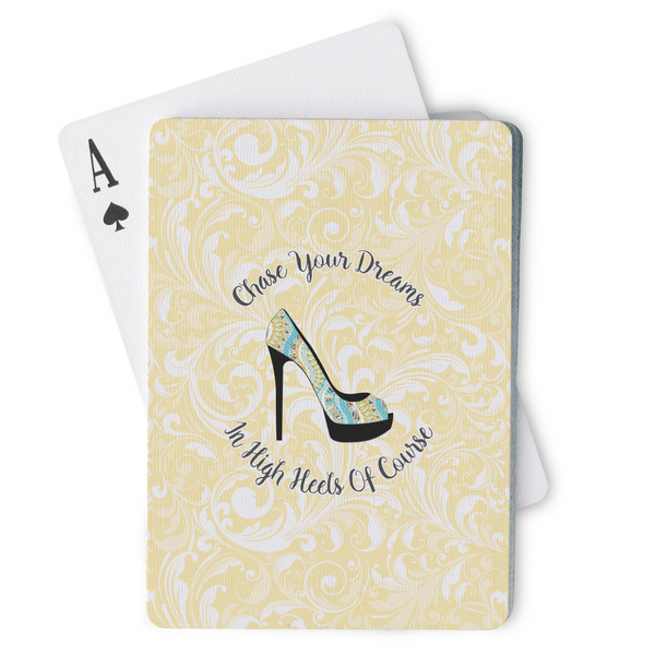 Custom High Heels Playing Cards