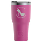 High Heels RTIC Tumbler - Magenta - Laser Engraved - Single-Sided