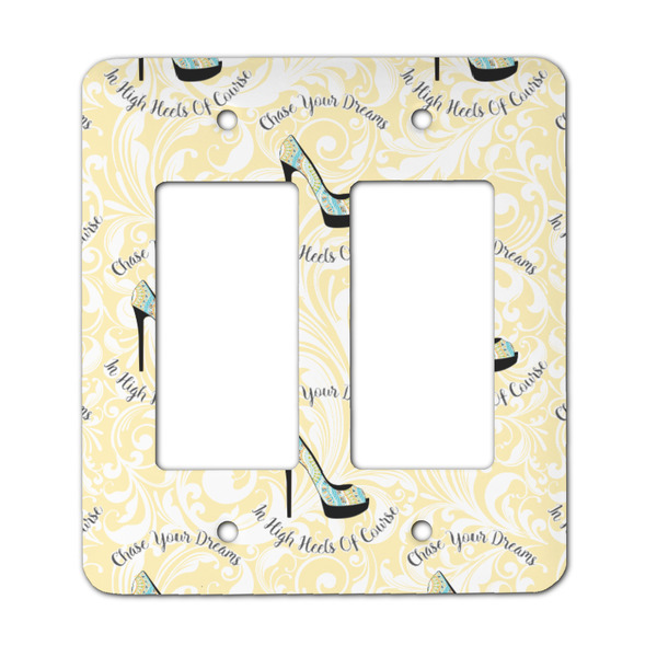 Custom High Heels Rocker Style Light Switch Cover - Two Switch