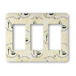 High Heels Rocker Style Light Switch Cover - Three Switch