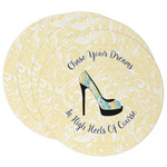 High Heels Round Paper Coasters