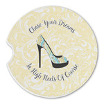 High Heels Sandstone Car Coaster - Single