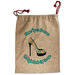 High Heels Santa Sack - Front