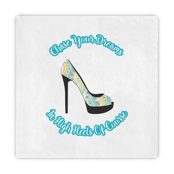 Custom High Heels Decorative Paper Napkins