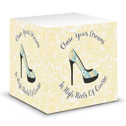 High Heels Sticky Note Cube
