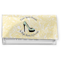 High Heels Vinyl Checkbook Cover