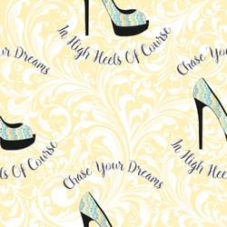 High Heels Wallpaper & Surface Covering (Water Activated 24"x 24" Sample)