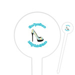 High Heels Round Plastic Food Picks