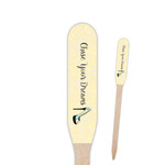 High Heels Paddle Wooden Food Picks - Single Sided