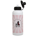 Super Mom Water Bottles - Aluminum - 20 oz - White