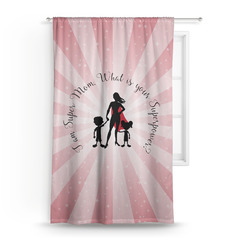 Super Mom Curtain Panel - Custom Size