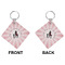 Super Mom Diamond Keychain (Front + Back)