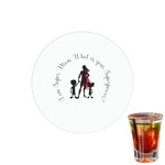 Super Mom Printed Drink Topper - 1.5"