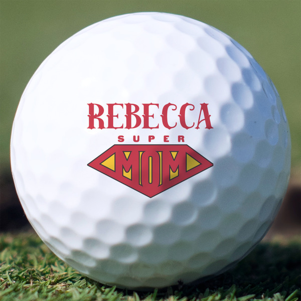 Custom Super Mom Golf Balls - Titleist Pro V1 - Set of 3