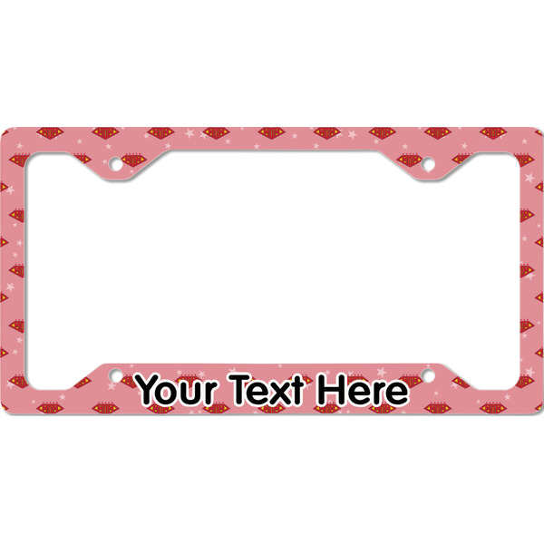 Custom Super Mom License Plate Frame - Style C