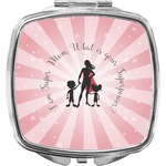 Super Mom Compact Makeup Mirror