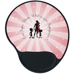 Super Mom Mouse Pad with Wrist Support
