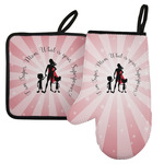 Super Mom Left Oven Mitt & Pot Holder Set