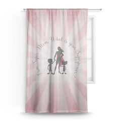 Super Mom Sheer Curtain - 50"x84"