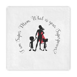 Super Mom Decorative Paper Napkins