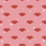 Super Mom Wallpaper & Surface Covering (Peel & Stick 24"x 24" Sample)