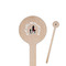 Super Mom Wooden 7.5" Stir Stick - Round - Closeup