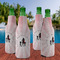 Super Mom Zipper Bottle Cooler - Set of 4 - LIFESTYLE