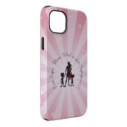 Super Mom iPhone Case - Rubber Lined - iPhone 14 Plus