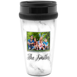 Family Photo and Name Acrylic Travel Mug without Handle