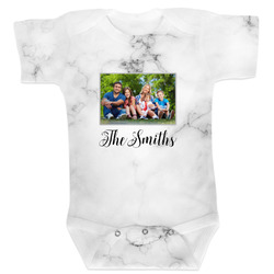 Family Photo and Name Baby Bodysuit - 0-3 Month