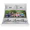 Family Photo and Name Bedding Set (King)